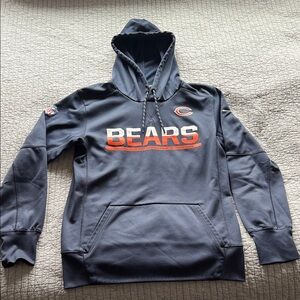 NFL Nike Therma-Fit Navy Chicago Bears Hoodie